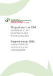 Tätigkeitsbericht 2008 Lauterkeit in der - faire
