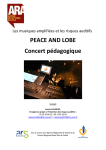 PEACE AND LOBE Concert pédagogique