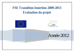 Rapport 2012 - Agence Wallonne pour l`Intégration des Personnes