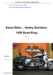 Essai Rétro .. Harley Davidson 1450 Road King