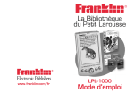 La Bibliothèque du Petit Larousse - Franklin Electronic Publishers, Inc.