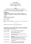 Compte-rendu du conseil municipal du jeudi 3 février 2011