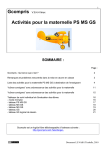 Activités pour la maternelle PS MS GS