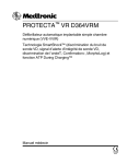 PROTECTA™ VR D364VRM - Medtronic Manuals: Region