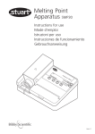 Melting Point Apparatus SMP30