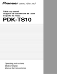 PDK-TS10 - Pioneer Electronics