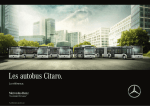Les autobus Citaro. - Mercedes-Benz