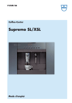 Coffee-Center Supremo XSL, SL Export