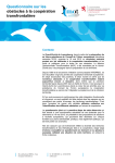 Questionnaire sur les obstacles à la coopération transfrontalière