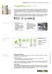 Fugabella® Eco 2-20 - the Kerakoll products area