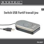 Switch USB Furtif travail-jeu