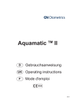Aquamatic TM II