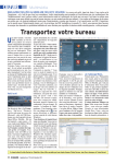 Transportez votre bureau - Adapt