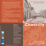 Chantilly - Villes et Pays d`art et d`histoire