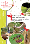 Catalogue des animations - Office pour les Insectes et leur