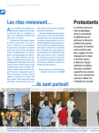 Protestants et rites: entre Les rites reviennent… …ils sont partout!