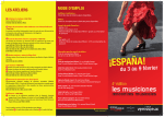Programme Musicianes 2012
