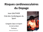Dopage : Risques cardiovasculaires