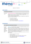 Mémo du 04 novembre 2014 - Chambre de commerce et d`industrie