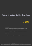 La SARL - Gautier Girard