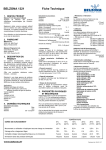 BELZONA 1321 Fiche Technique