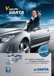 VARTA Pkw Catalogue - Hostettler Autotechnik AG