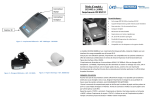 Mode d`emploi : 182-003A (A088) Imprimante IR/RS232