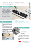 Système de lavage et de désinfection 3M™ EASY SCRUB