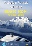 Programme et revue hiver 2013/2014