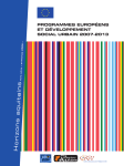 Programmes européens et développement social