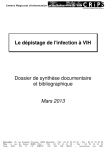 Le dépistage de l`infection à VIH