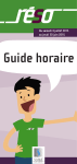 Guide Horaire "Réso" - Sablé-sur