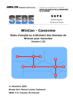 CanaView-WinCan: mode d`emploi