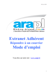 120423 Procédure Extranet Adhérent Répondre à un courrier.…