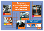 Gants de protection dans les garages automobiles - Carsat Nord-Est