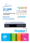 Téléchargez le manuel d`utilisation du LD 2400