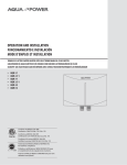 operation and installation funcionamiento e instalación mode d