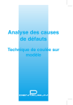 Analyse des causes de défauts Technique de