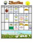 Calendrier du mois de juin - École élémentaire et secondaire