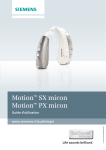 Motion™ SX micon Motion™ PX micon