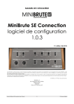 MiniBrute SE Connection User`s Manual