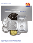 NOVELIS Foil Products Produits en feuille mince NOVELIS