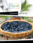 Garnitures pour tartes