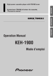 KEH-1900 - Pioneer Europe - Service and Parts Supply website