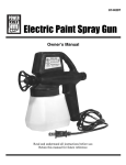 Electric Paint Spray Gun
