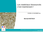 Pourquoi des matériaux biosourcés pour la construction