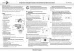 Projecteur halogène solaire avec détecteur de mouvement