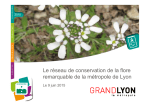 Présentation de la journée réseau conservation Lyon Métropole 2015