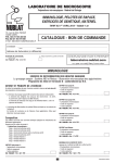 immunologie - inclusions - matériel