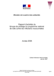 rapport annuel 2006 - Ministère de la santé